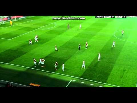 Levan Kenia Skills VS Sparta Praha / ლევან ყენია ფინტები სპარტას წინააღმდეგ